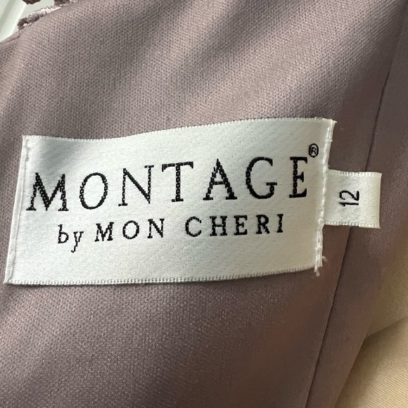 Mother of the Bride Gown - Size 12 Champagne Ombré.  Never Worn/Brand New - Picture 10 of 17